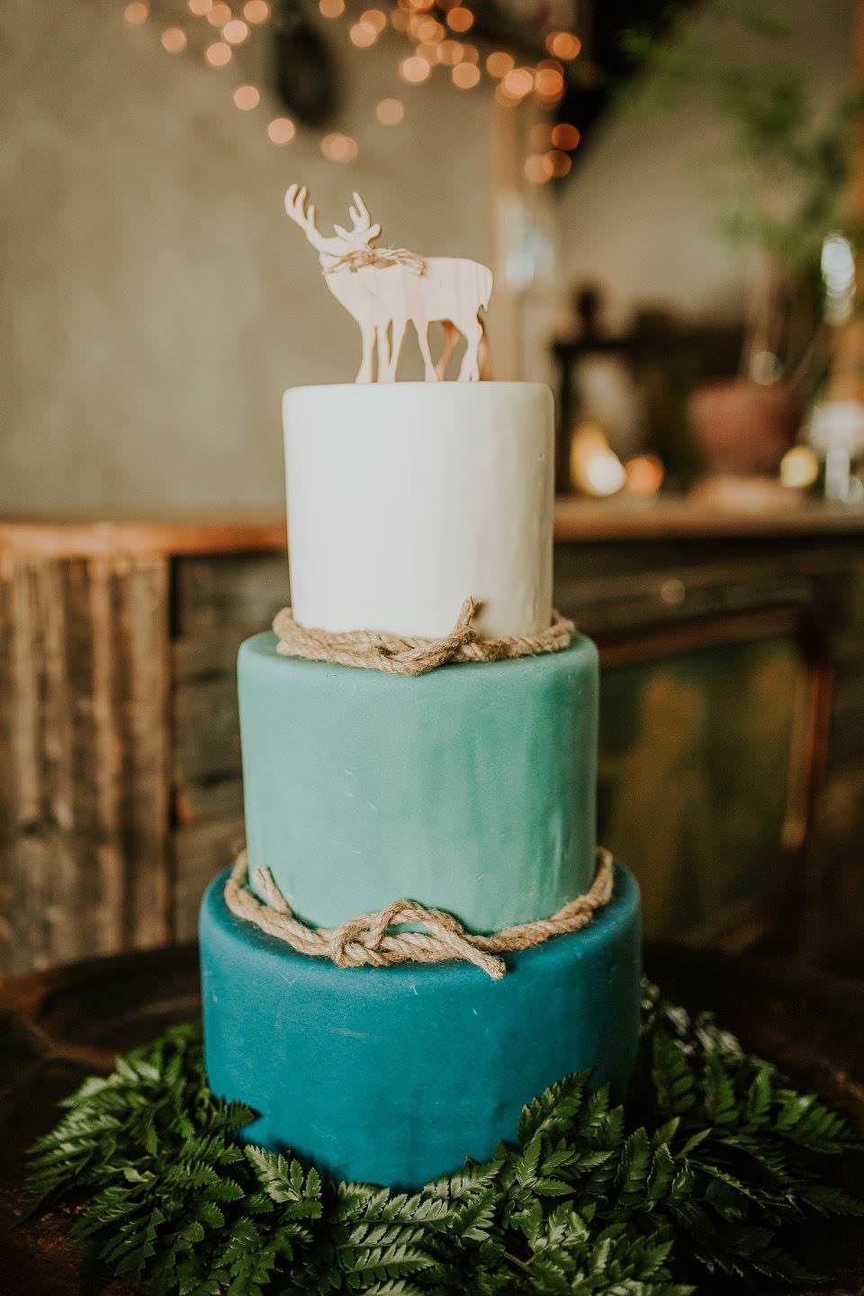 tort rustykalny na wesele